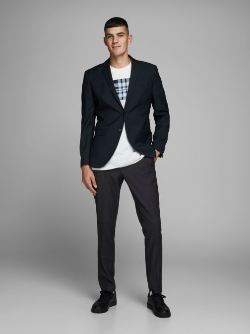 SLIM FIT SUIT TROUSERS