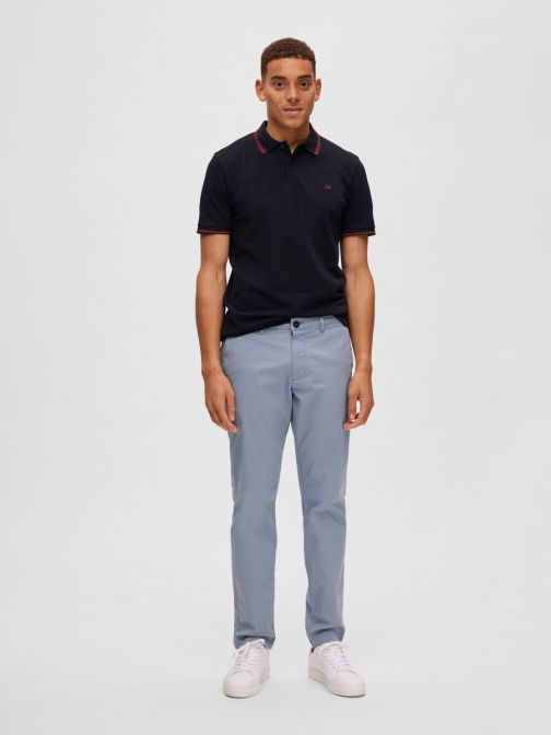 SLIM FIT CHINO TROUSERS