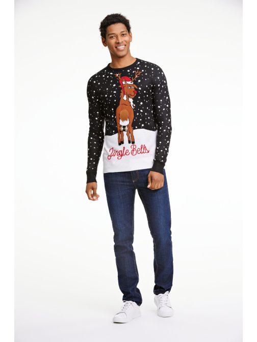 ÜNNEPI MINTÁS INTERAKTÍV PULÓVER 