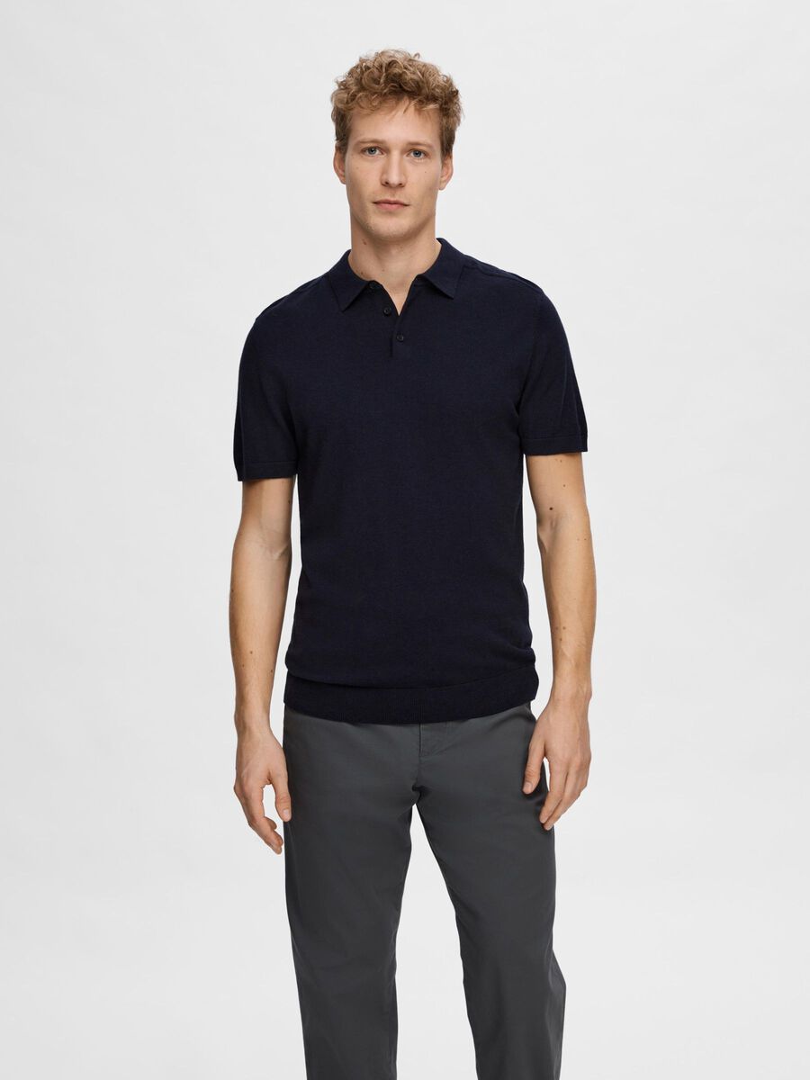 KNITTED POLO SHIRT 16092437