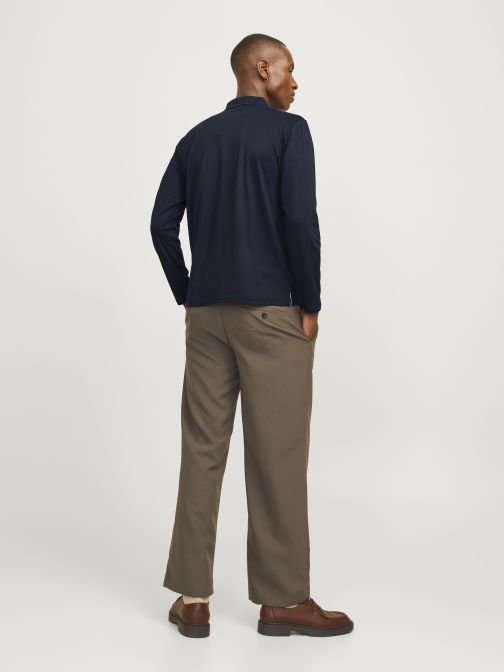 GOMBOS NYAKÚ HOSSZÚ UJJÚ PÓLÓ 