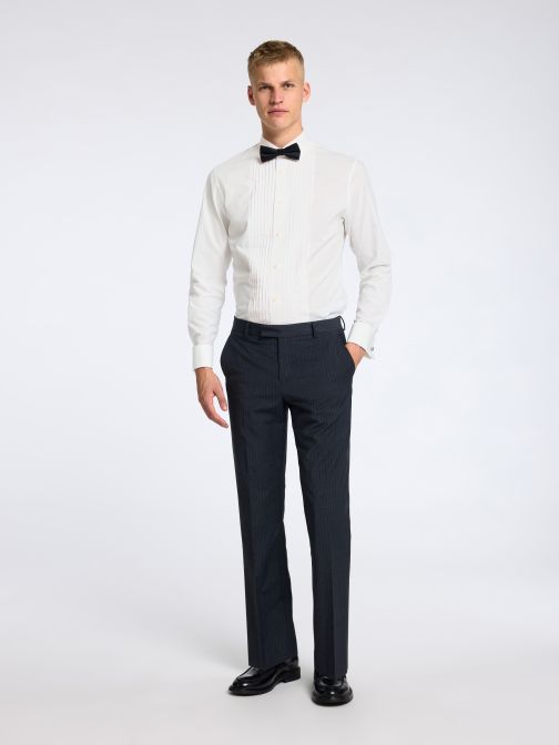 SLIM FIT TUXEDO SHIRT