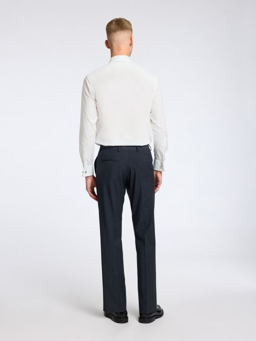 SLIM FIT TUXEDO SHIRT