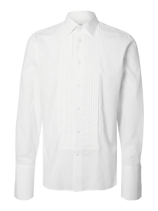 SLIM FIT TUXEDO SHIRT