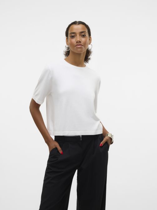 O-NYAKÚ KÖTÖTT PULÓVER 