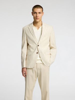 LENVÁSZONTARTALMÚ REGULAR FIT SPORTZAKÓ  16097093