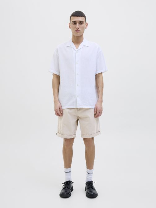REGULAR FIT CHINO RÖVIDNADRÁG 