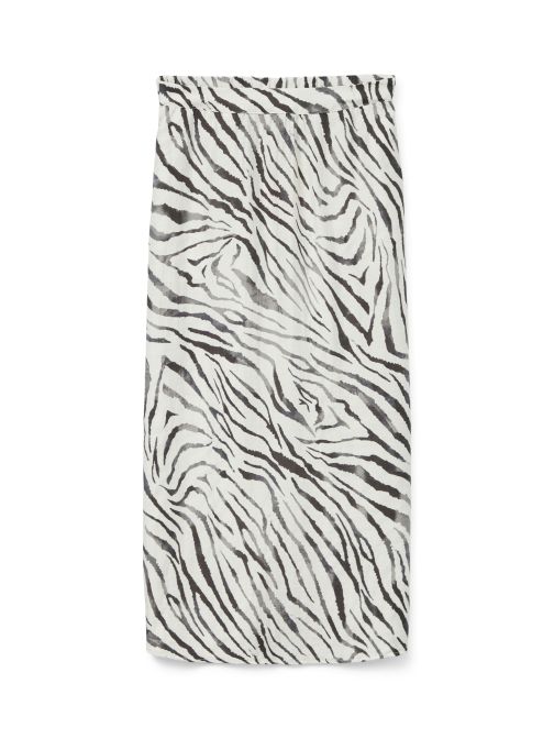 BOKÁIG ÉRŐ MINTÁS SZOKNYA 