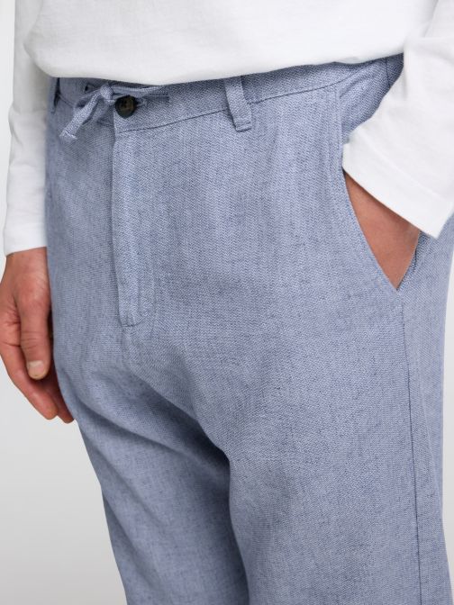 LENVÁSZONTARTALMÚ CHINO NADRÁG