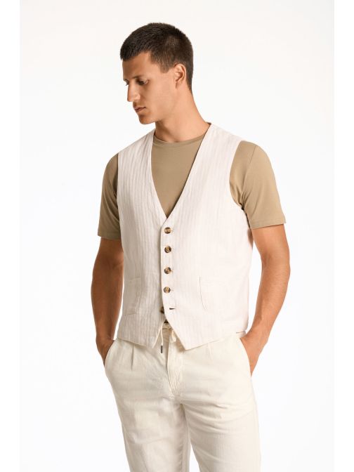 PAMUTVÁSZON MELLÉNY