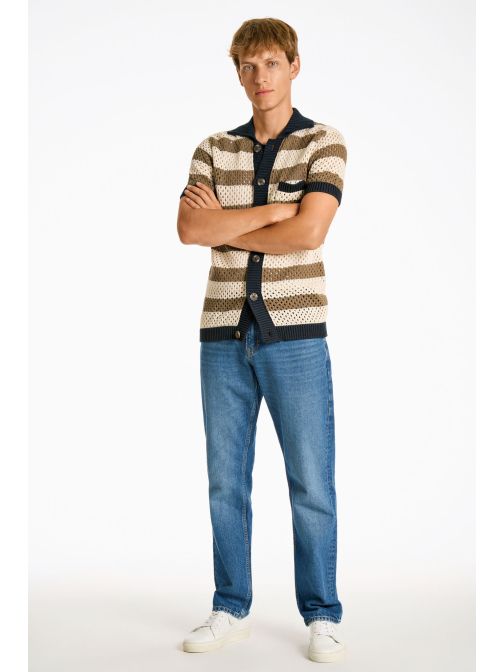 LYUKMINTÁS KÖTÖTT KARDIGÁN 