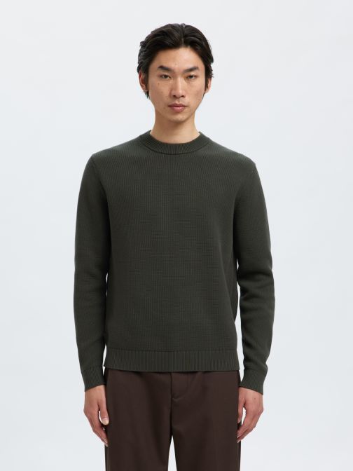 ORGANIC COTTON KNITTED PULLOVER