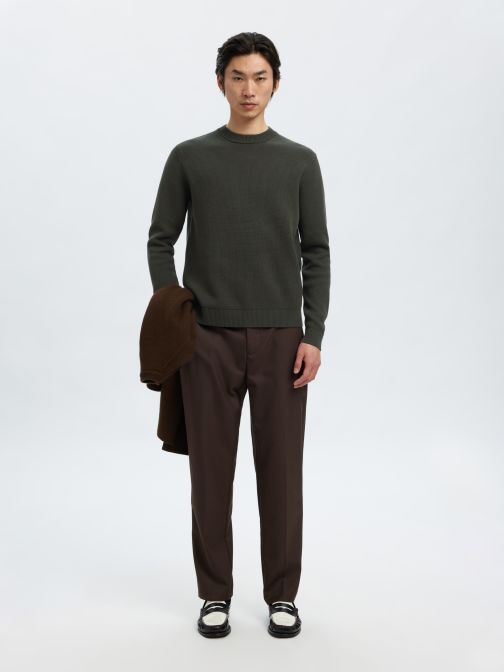 ORGANIC COTTON KNITTED PULLOVER