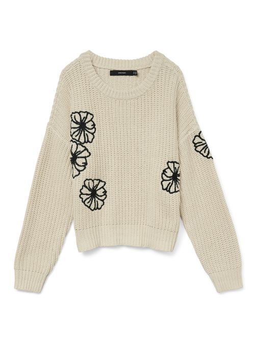 O-NYAKÚ KÖTÖTT PULÓVER 