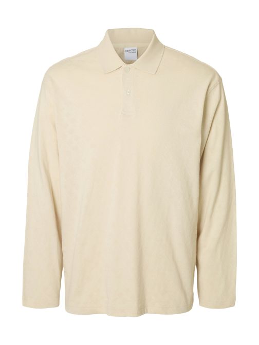 JACQUARD KÖTÉSŰ GALLÉROS PÓLÓ 