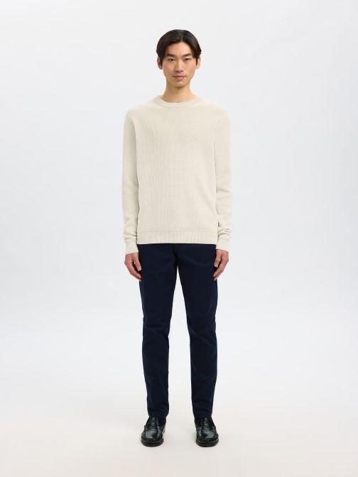 ORGANIC COTTON KNITTED PULLOVER