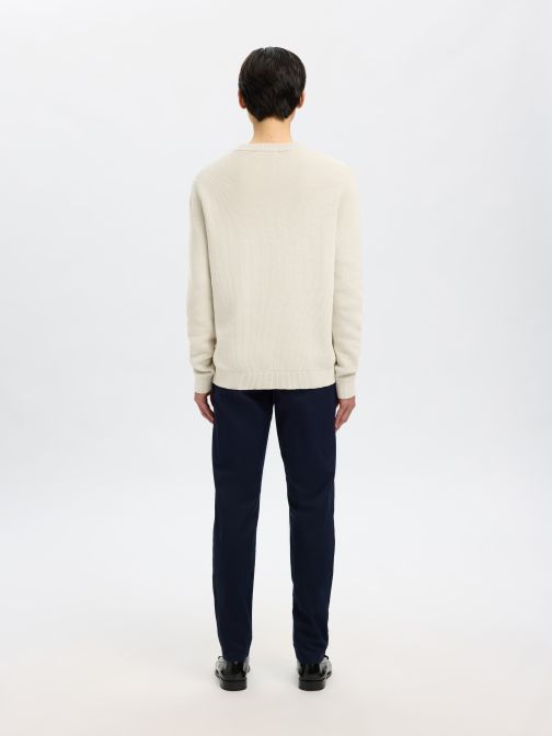 ORGANIC COTTON KNITTED PULLOVER