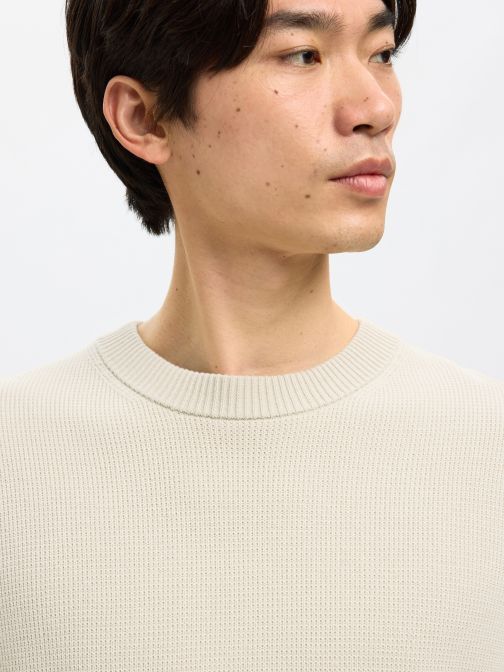 ORGANIC COTTON KNITTED PULLOVER