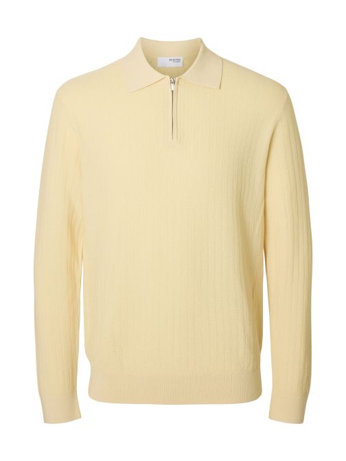 HALF KNITTED PULLOVER