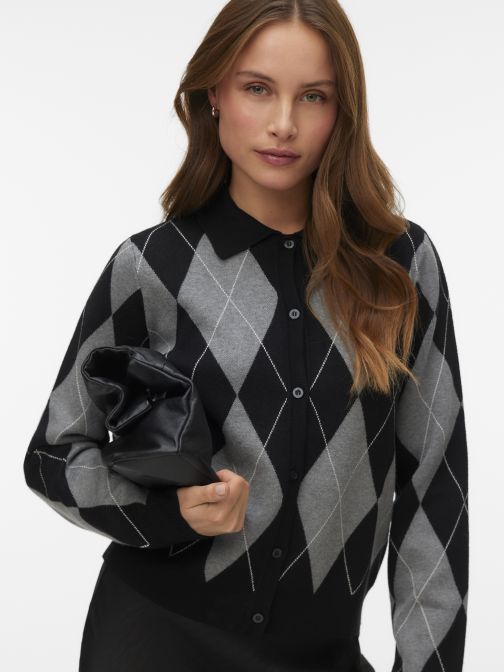 MINTÁS KÖTÖTT KARDIGÁN 