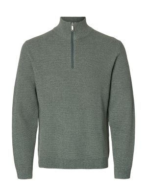 FÉLIG CIPZÁRAS KÖTÖTT PULÓVER  16099875