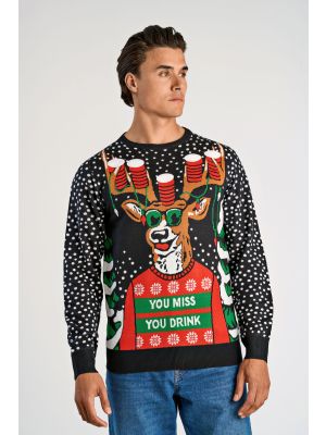 ÜNNEPI MINTÁS INTERAKTÍV PULÓVER 30-805071