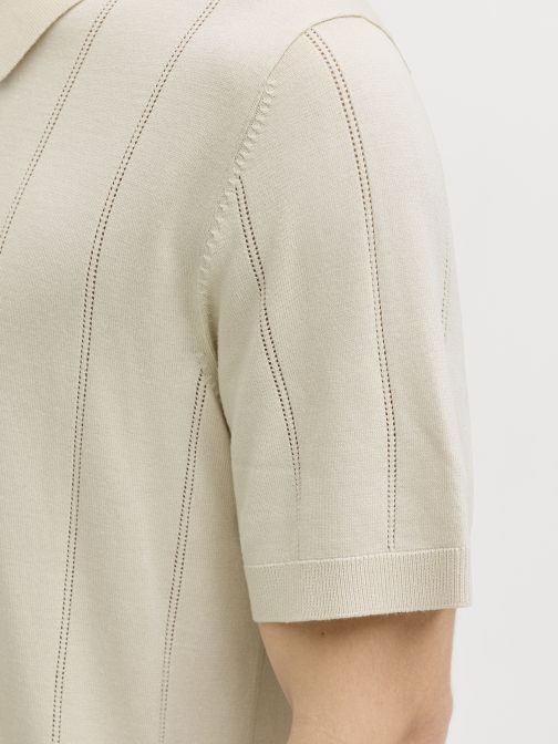 STRUKTÚRÁLT KÖTÖTT PÓLÓ 