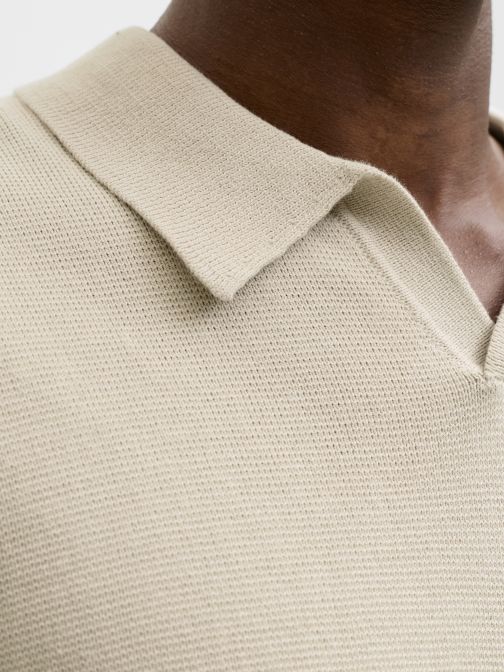 KNITTED POLO SHIRT