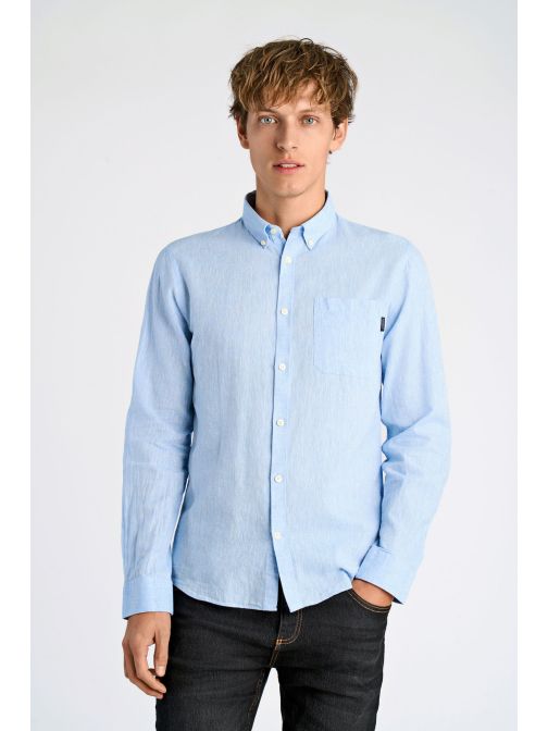 RELAXED FIT LENVÁSZON ING 