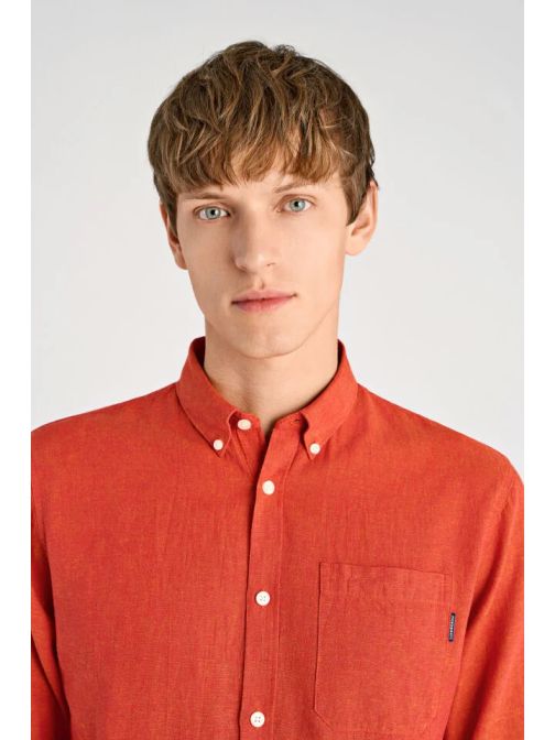 RELAXED FIT LENVÁSZON ING 