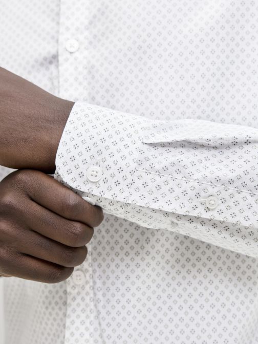 PATTERNED SLIM FIT SHIRT