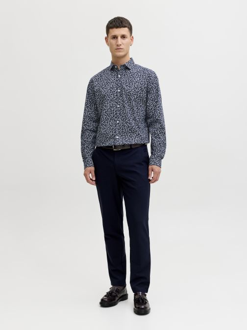 PATTERNED SLIM FIT SHIRT