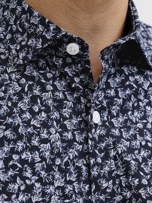 PATTERNED SLIM FIT SHIRT