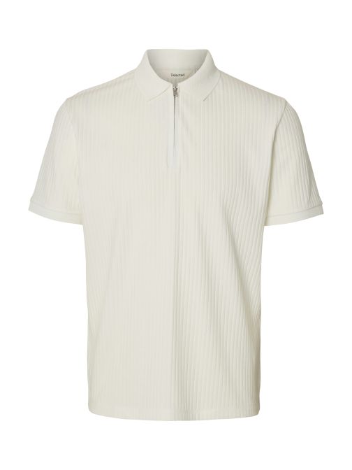 ZIPPED POLO SHIRT