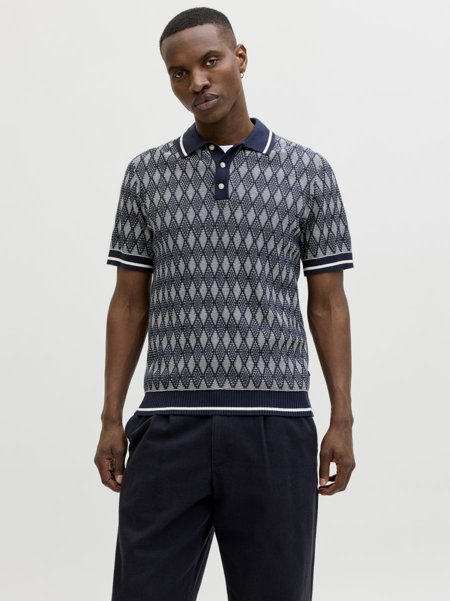 PATTERNED POLO SHIRT 12291179