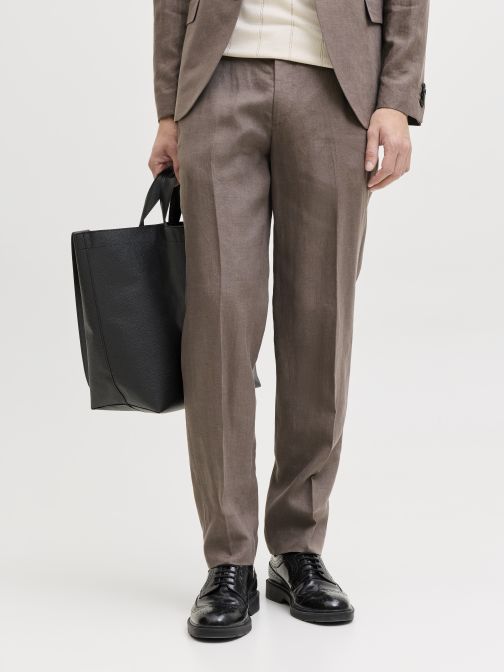 SLIM FIT LENVÁSZON ÖLTÖNYNADRÁG