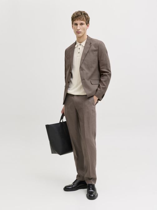 SLIM FIT LENVÁSZON ÖLTÖNYNADRÁG
