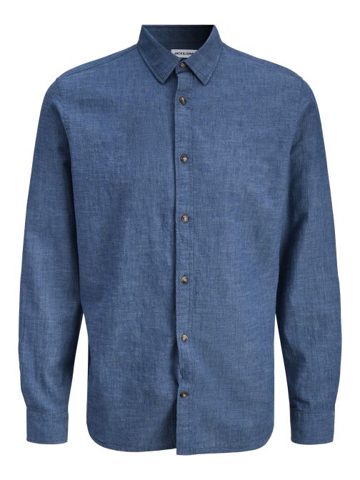 REGULAR FIT LINEN SHIRT