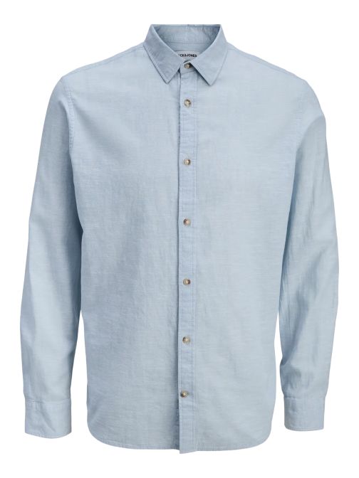 REGULAR FIT LINEN SHIRT
