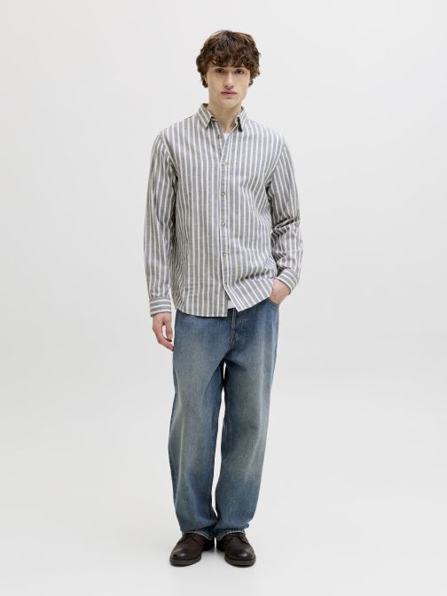 REGULAR FIT LINEN SHIRT