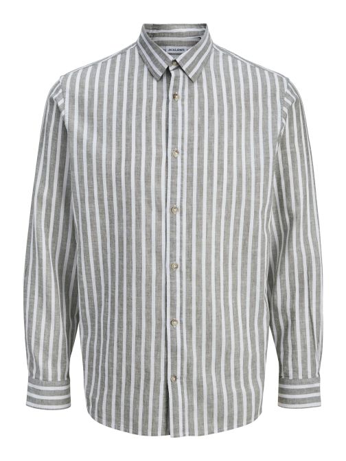 REGULAR FIT LINEN SHIRT