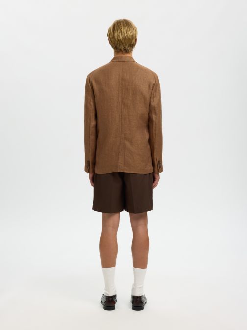 REGULAR FIT LENVÁSZON SPORTZAKÓ 