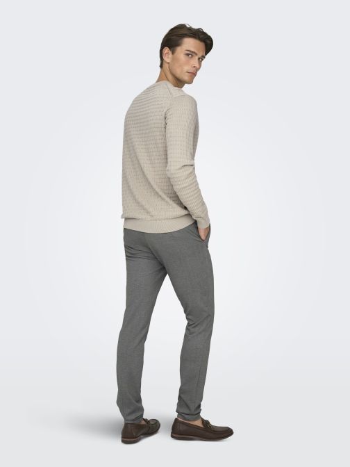 SLIM FIT CHINO NADRÁG 