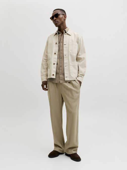 REGULAR FIT LINEN SHIRT