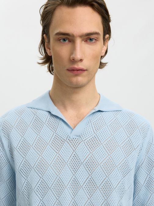KNITTED POLO SHIRT
