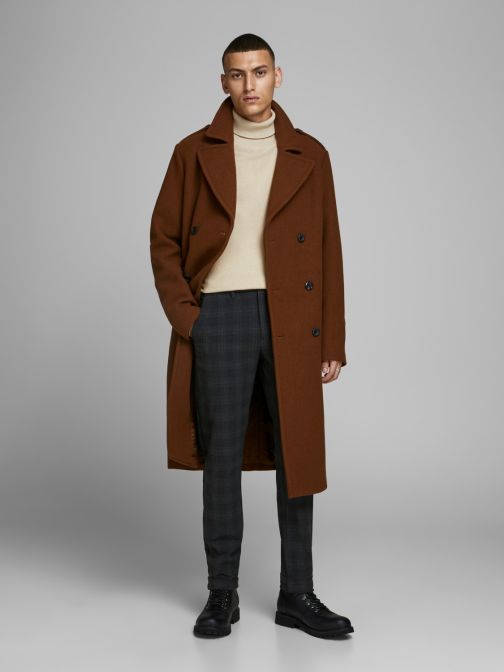 ROLLNECK KNITTED PULLOVER