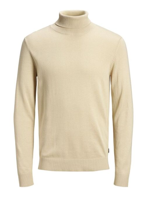 ROLLNECK KNITTED PULLOVER
