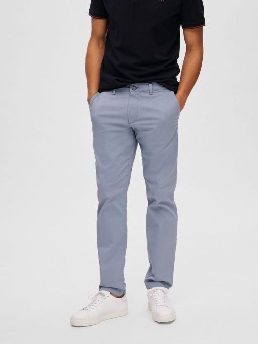 SLIM FIT CHINO TROUSERS