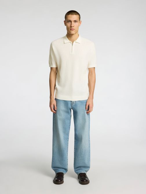 KÖTÖTT CIPZÁRAS GALLÉROS PÓLÓ