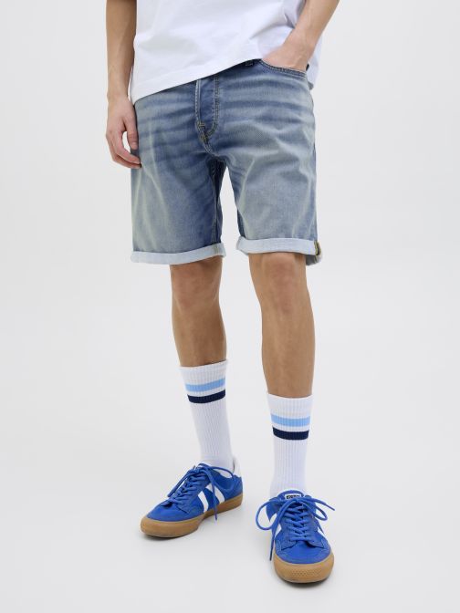REGULAR FIT DENIM SHORTS